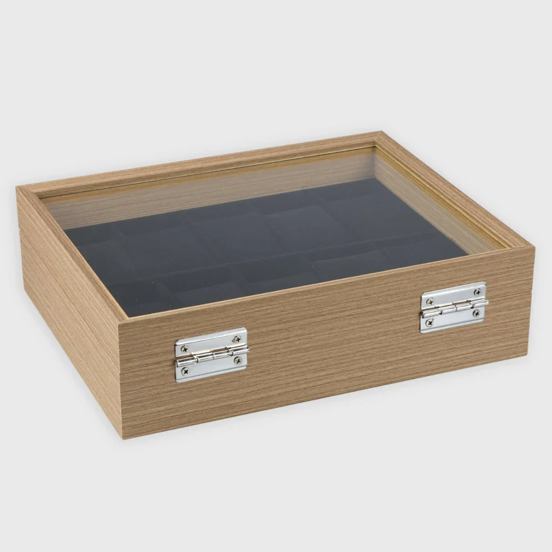 Uhrenbox aus MDF - 10 Fächer
