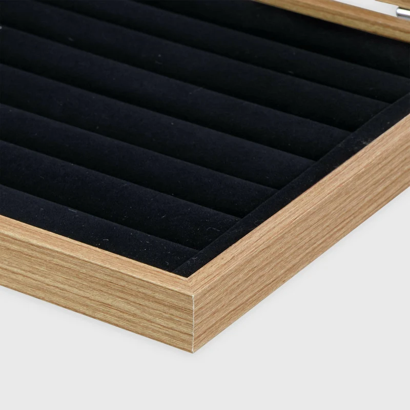 Schmuckkasten für Ringe aus MDF - 7 Slots
