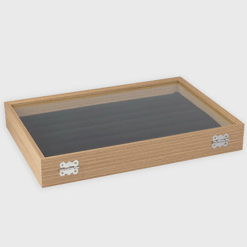 Schmuckkasten für Ringe aus MDF - 7 Slots