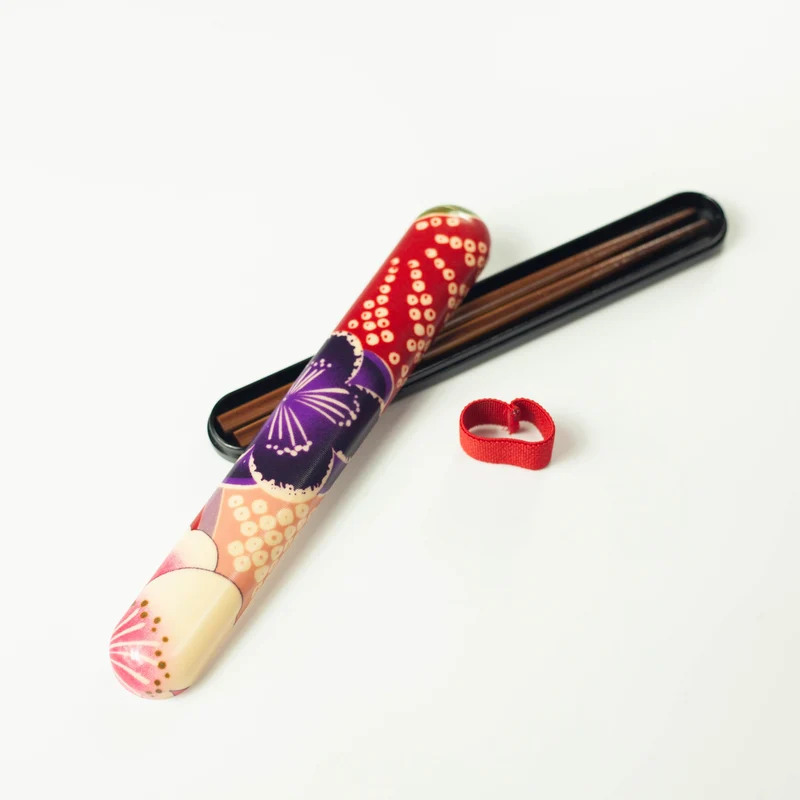 Kimono Sakura Pink Chopsticks Set