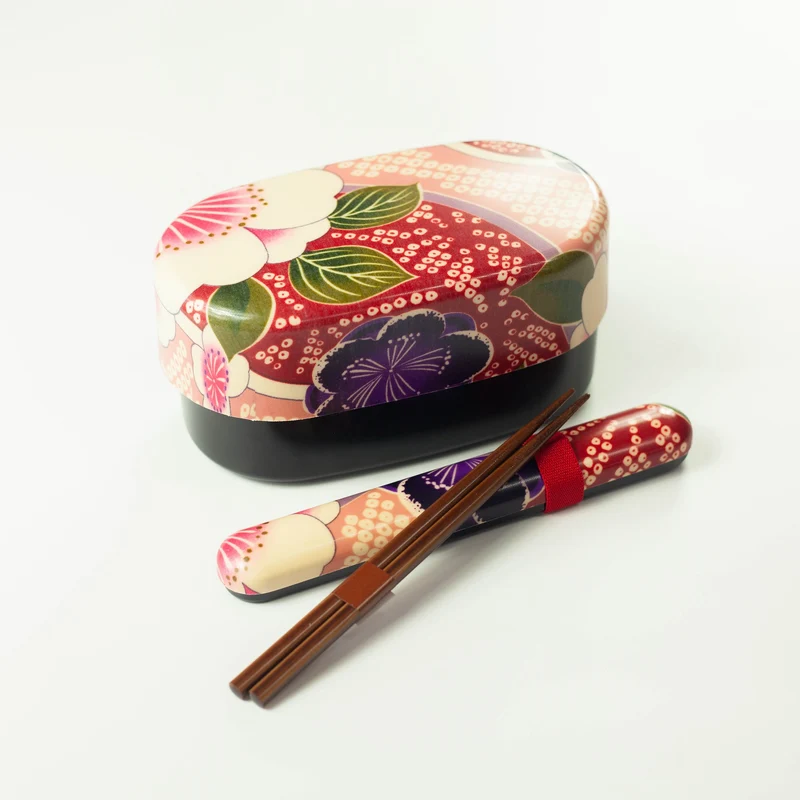 Kimono Sakura Pink Chopsticks Set