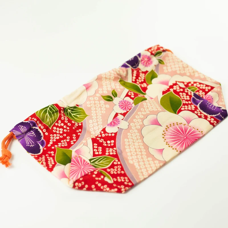 Kimono Sakura Pink Bento Bag