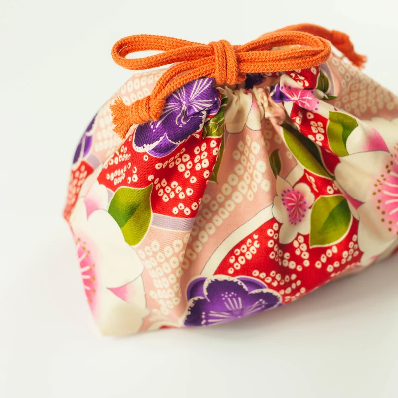 Kimono Sakura Pink Bento Bag