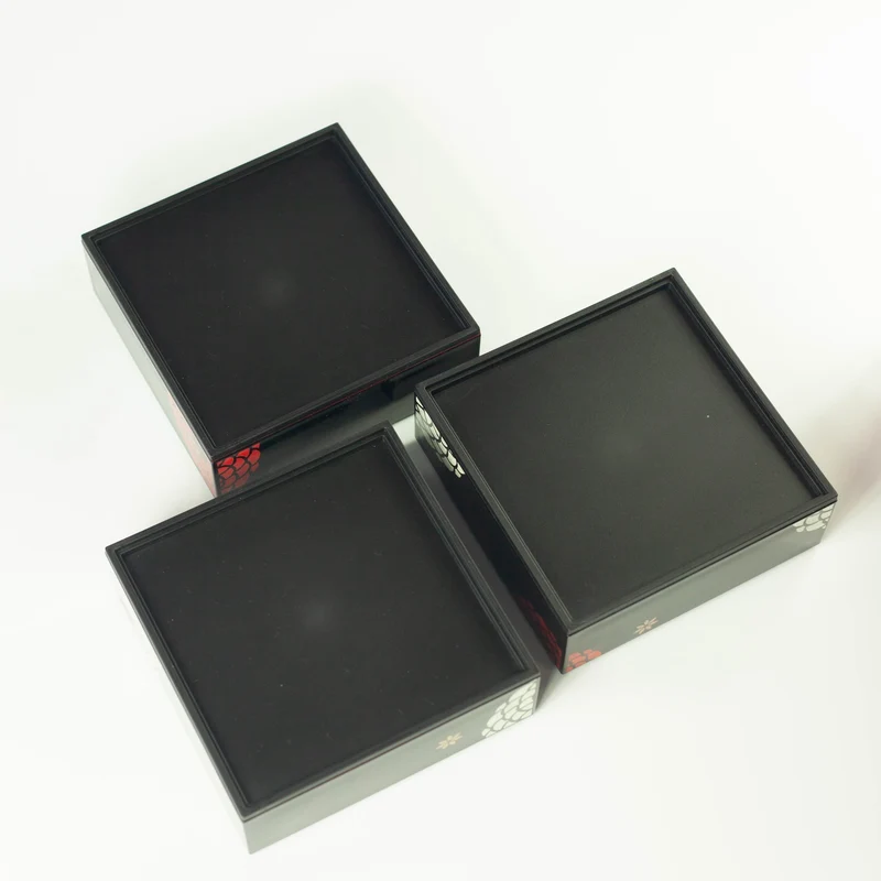 Ojyu Picnic Bento Box | Black (18cm)