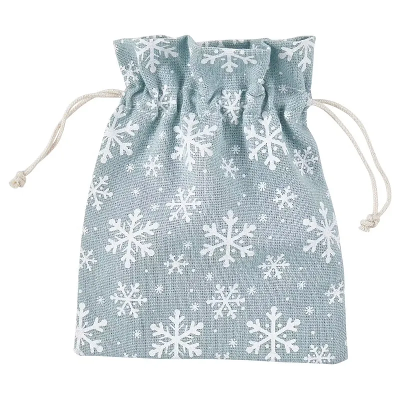 PACK-A-BAG Geschenke-Säckchen Flocke 6er-Set