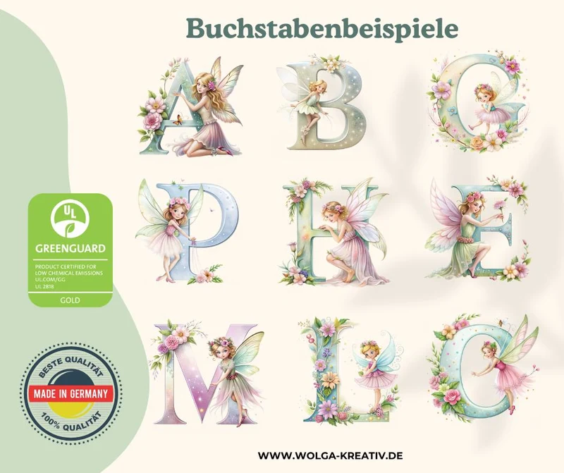 Personalisierte Kinder Brotdose mit Fee Design