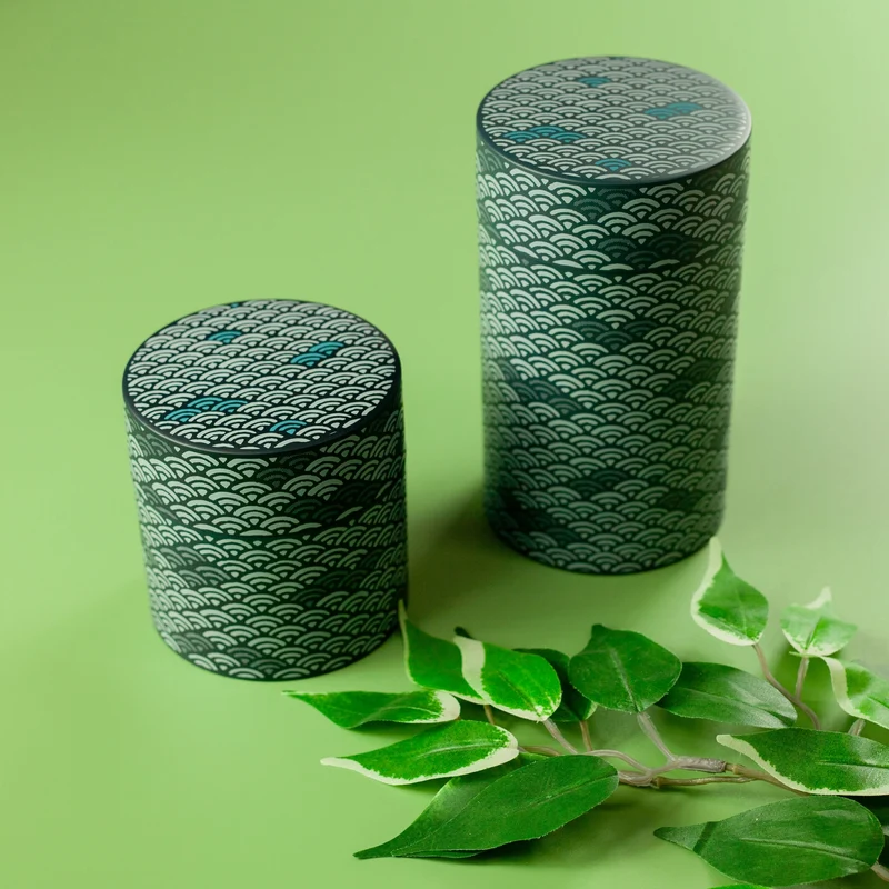 Seigaiha Tea Canister (650mL)