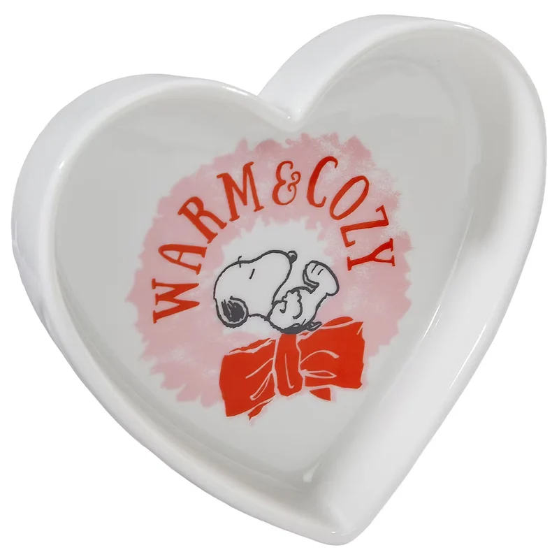 PEANUTS Schmuckteller Herz Warm & Cozy