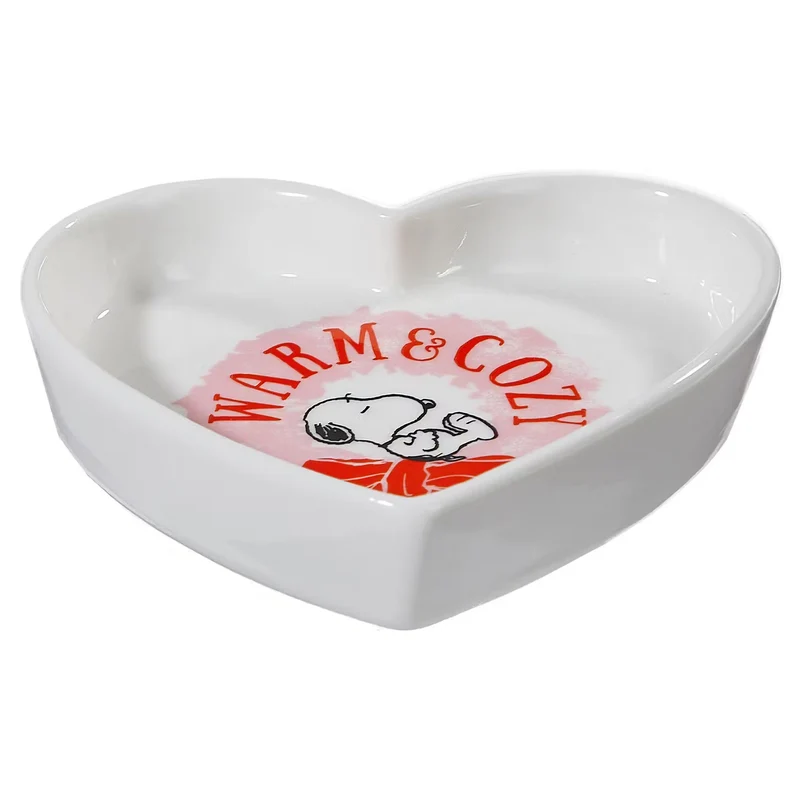 PEANUTS Schmuckteller Herz Warm & Cozy