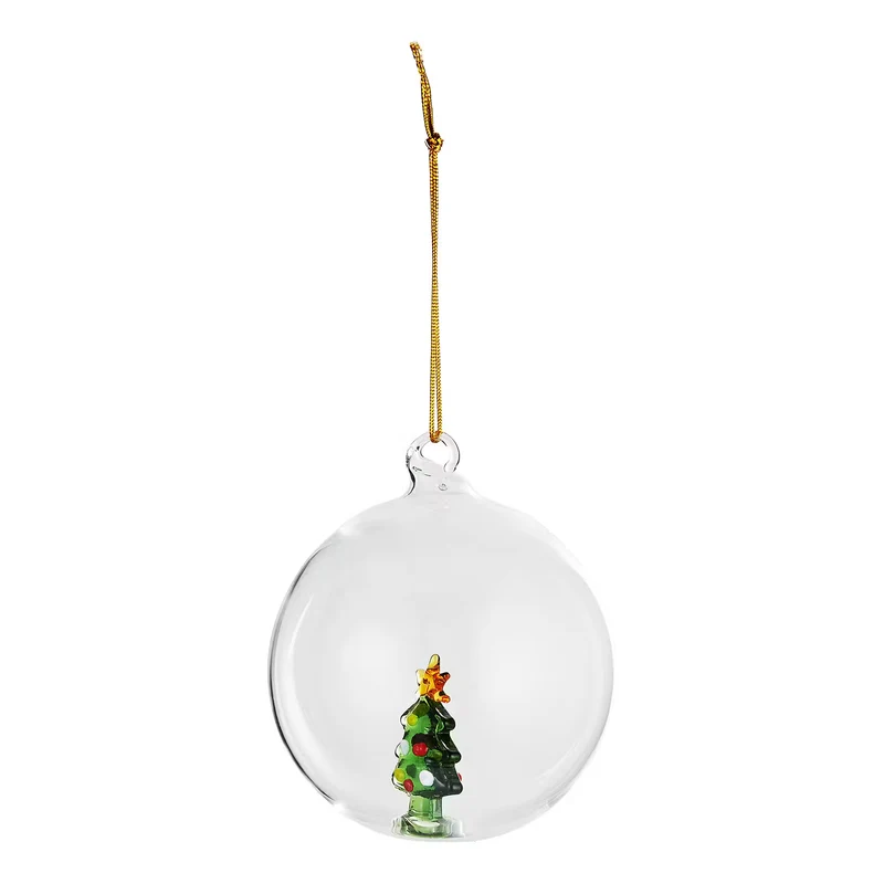HANG ON Glaskugel Tannenbaum