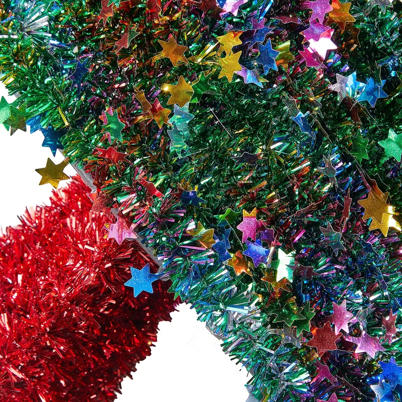 X-MAS Tinsel-Baum Pailletten