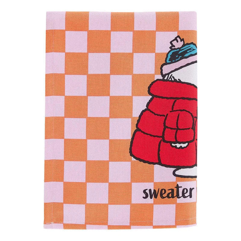 PEANUTS Geschirrtuch Checker Style