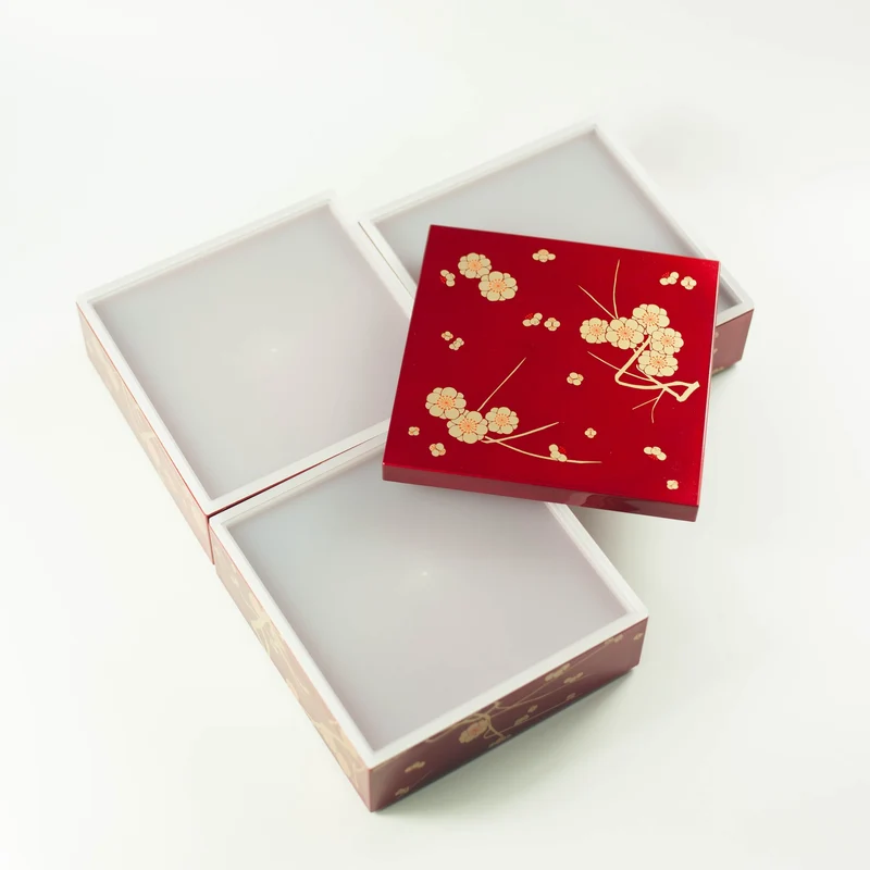 Ume Picnic Bento Box | Red (15cm)