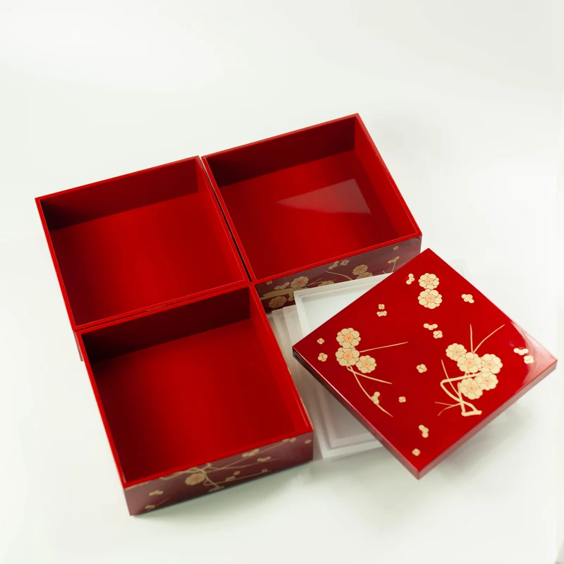 Ume Picnic Bento Box | Red (15cm)