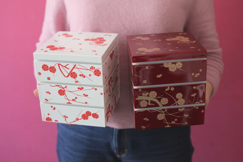 Ume Picnic Bento Box | Red (15cm)