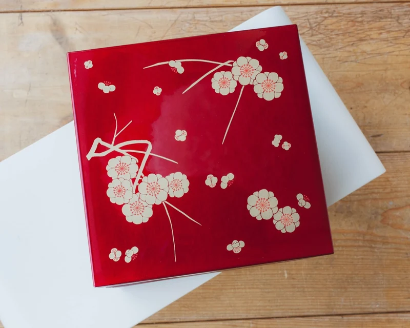 Ume Picnic Bento Box | Red (15cm)