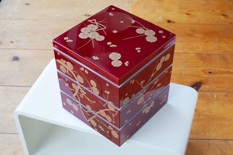 Ume Picnic Bento Box | Red (15cm)