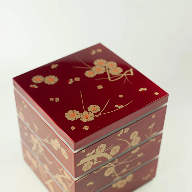 Ume Picnic Bento Box | Red (15cm)
