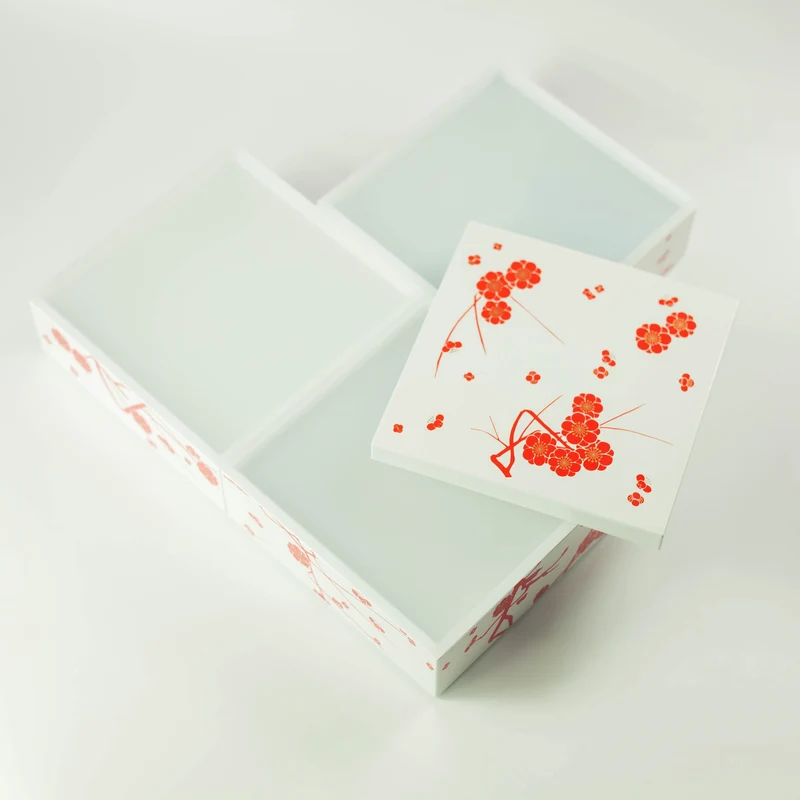 Ume Picnic Bento Box | White (15cm)