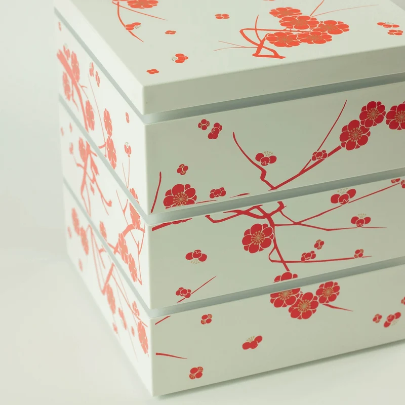 Ume Picnic Bento Box | White (15cm)