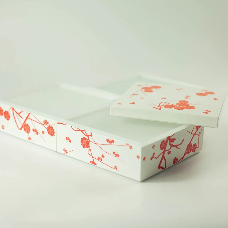 Ume Picnic Bento Box | White (15cm)