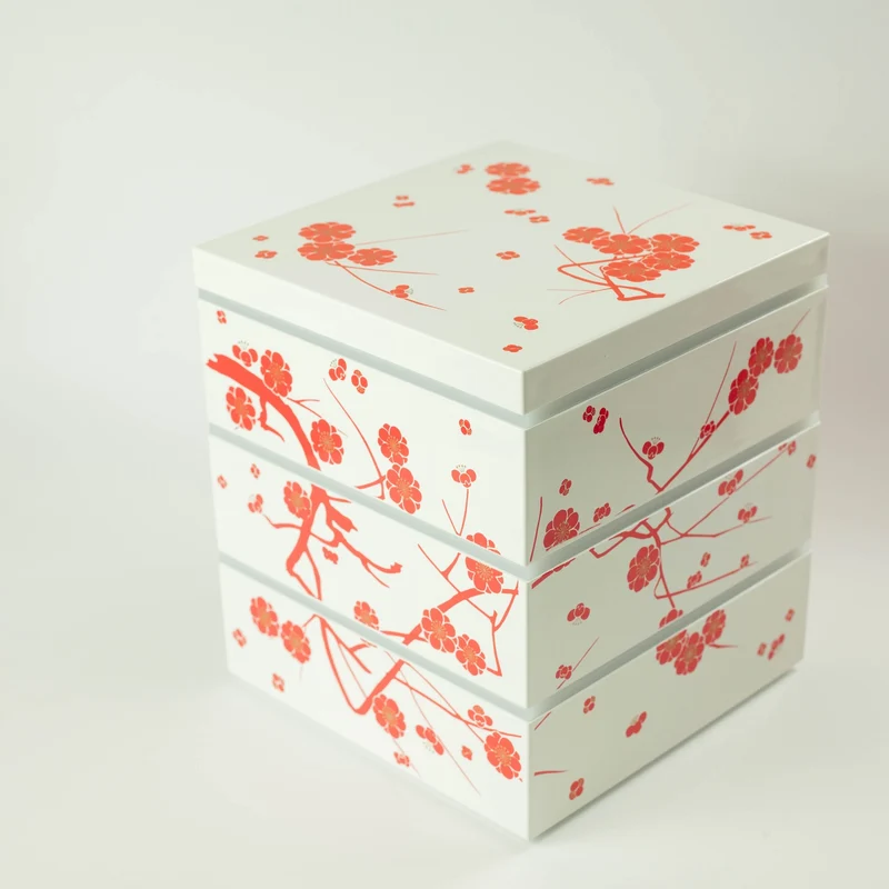 Ume Picnic Bento Box | White (15cm)