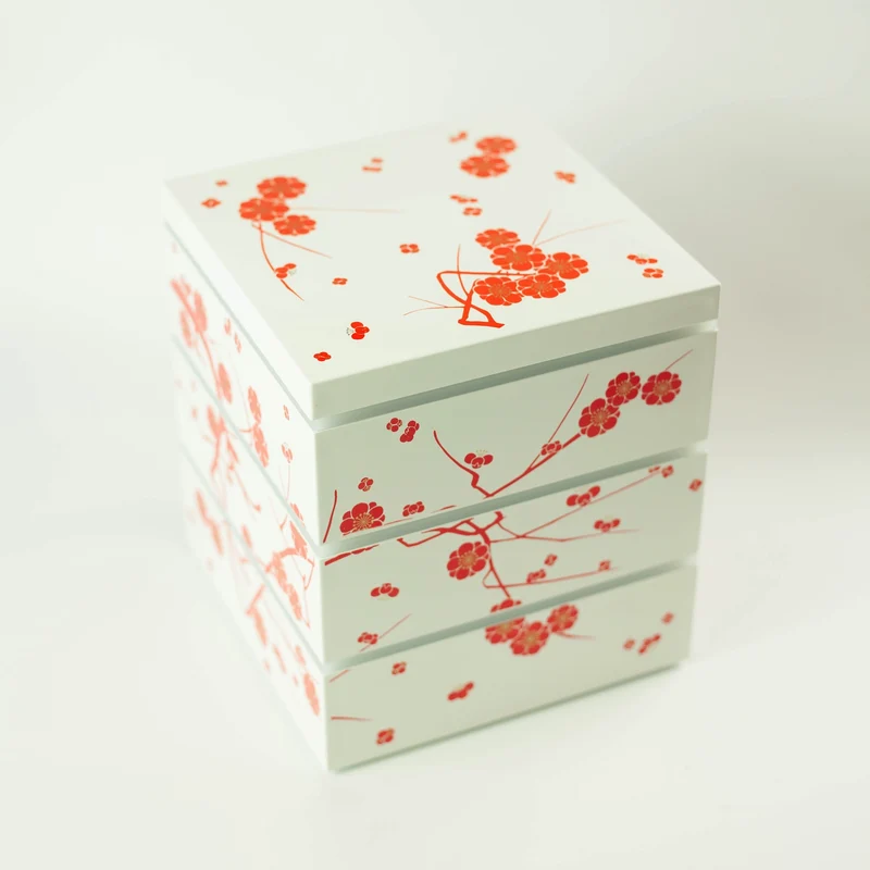 Ume Picnic Bento Box | White (15cm)