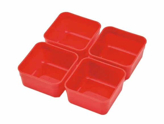 Inner Compartment Set for 18cm Ojyu Picnic Box | Red