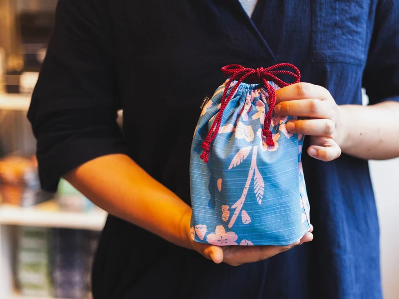 Original Furoshiki Bag | Sakura (Sky Blue)