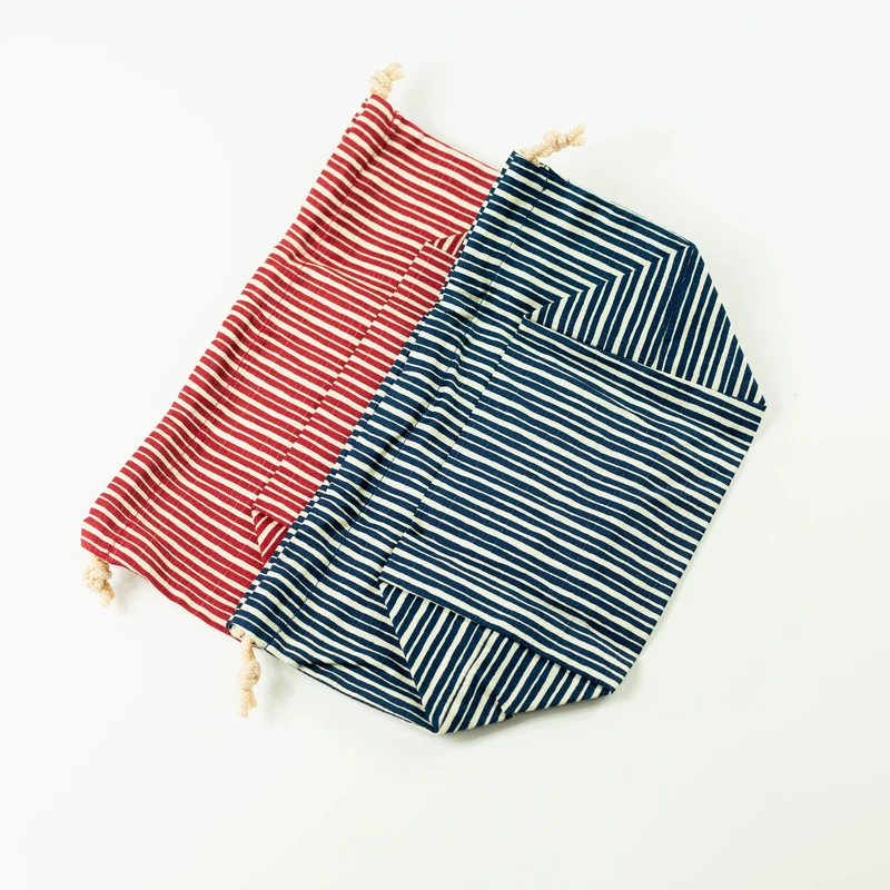 Tokusa Stripes Bento Bag | Navy