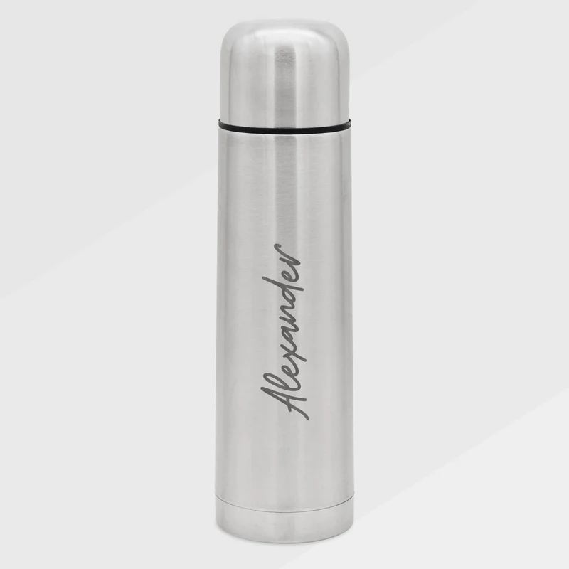 Thermosflasche Edelstahl - Name