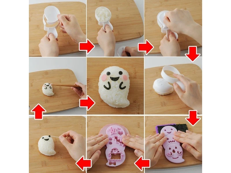 Ghost Onigiri Set