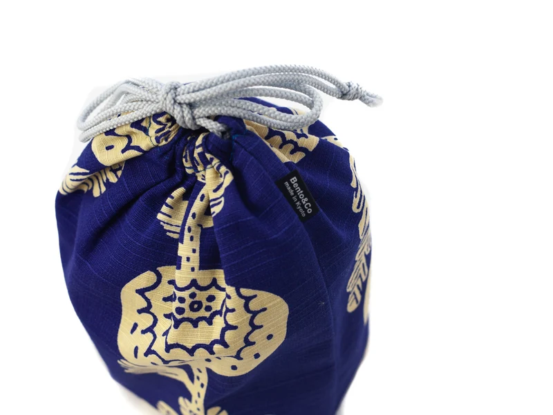 Original Furoshiki Bag | Chrysanthemum (Blue)