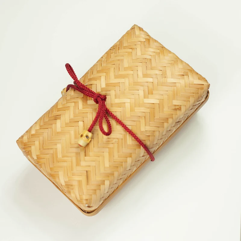 Woven Bamboo Bento Box