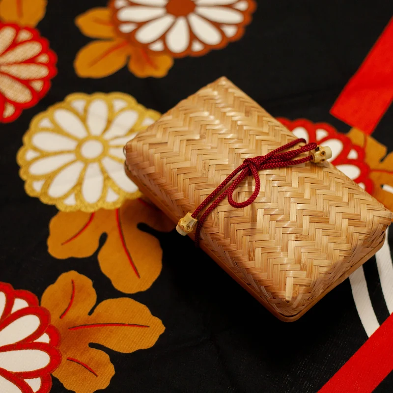 Woven Bamboo Bento Box
