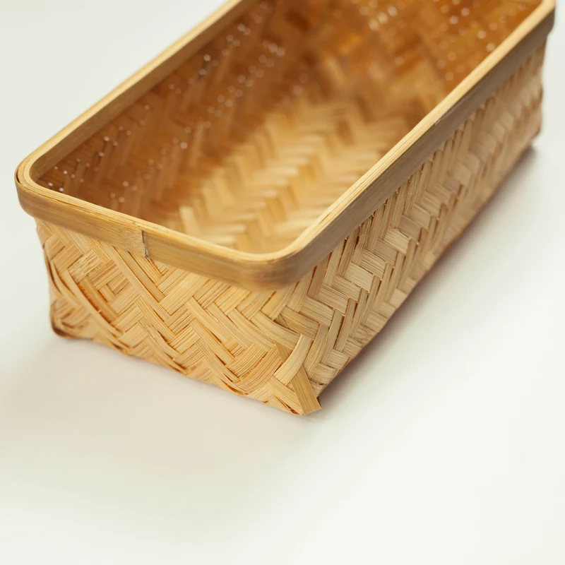 Woven Bamboo Bento Box