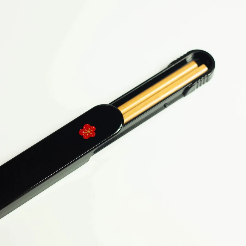Kao Neko Chopsticks Set | Black