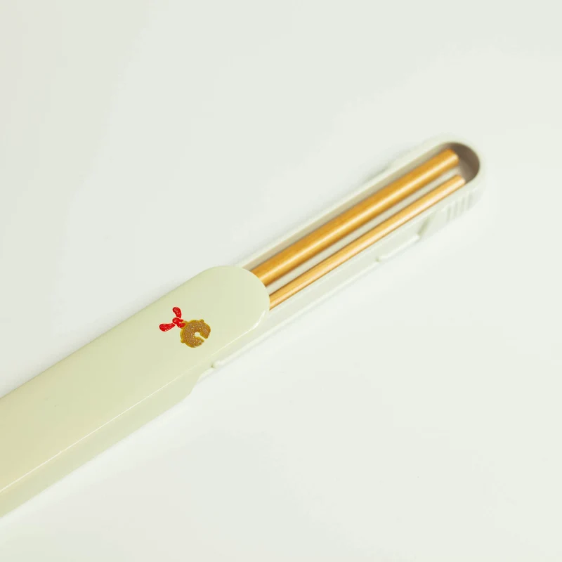 Kao Neko Chopsticks Set | White