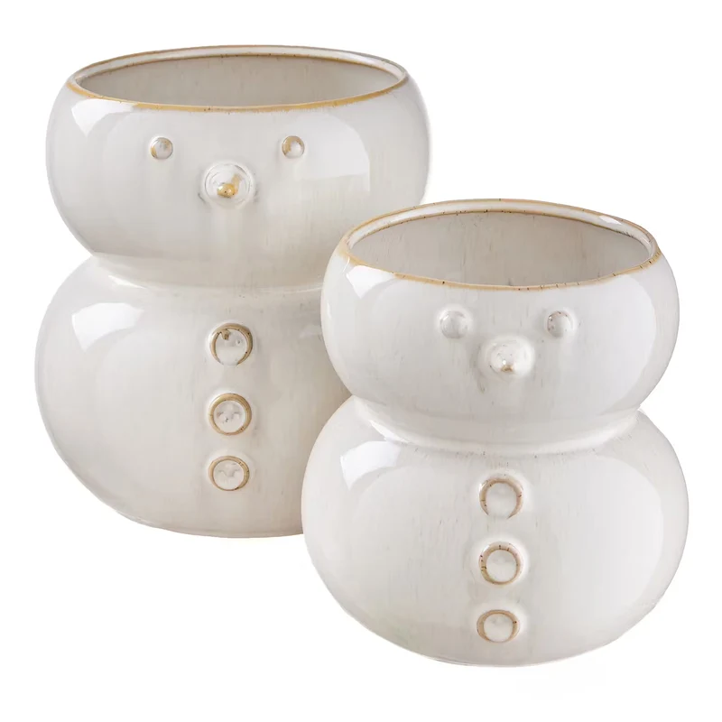 SNOWMAN Vase