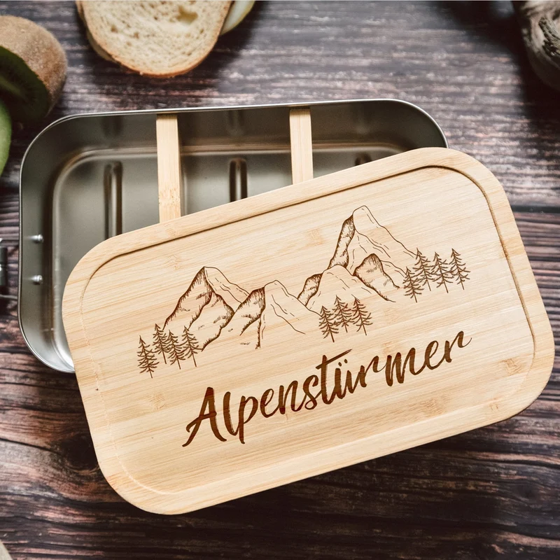 Brotdose Edelstahl - Alpenstürmer