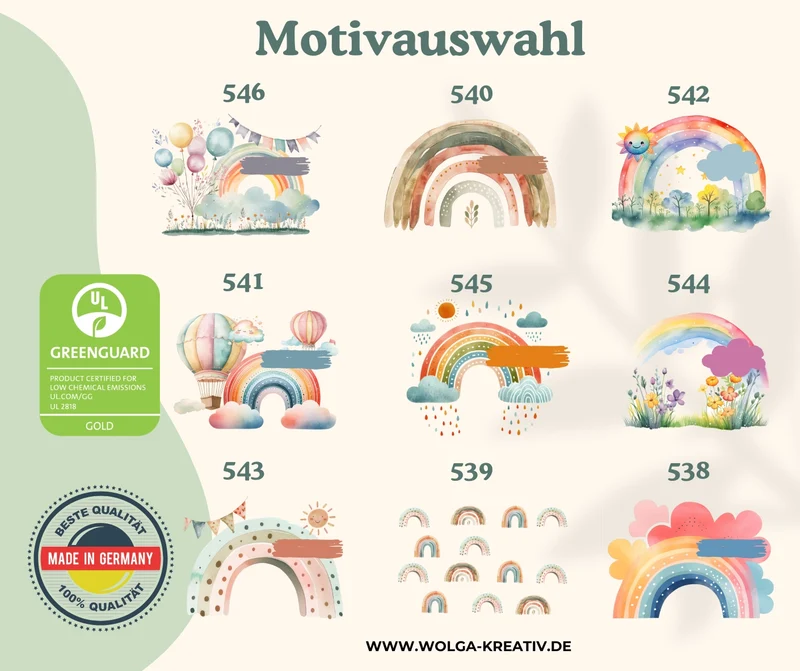 Kindertasse personalisiert – Keramiktasse mit Regenbogen und Namen