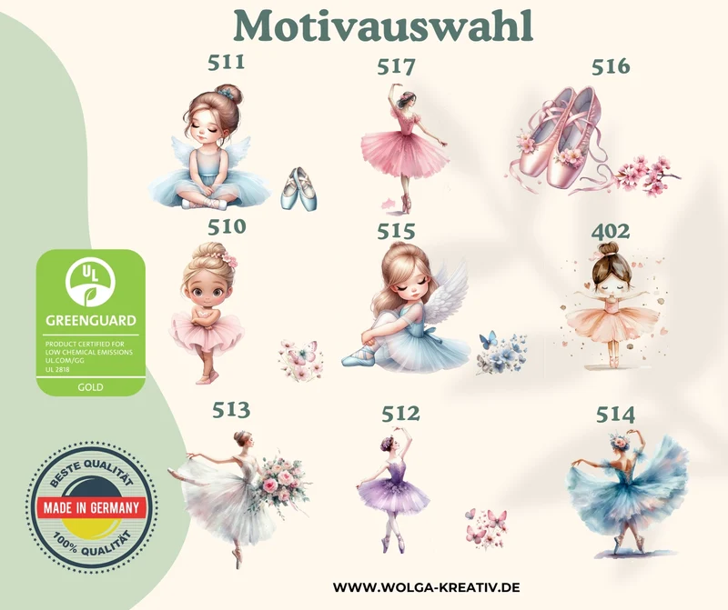 Kindertasse personalisiert – Ballerina Tasse mit Namen für Mädchen