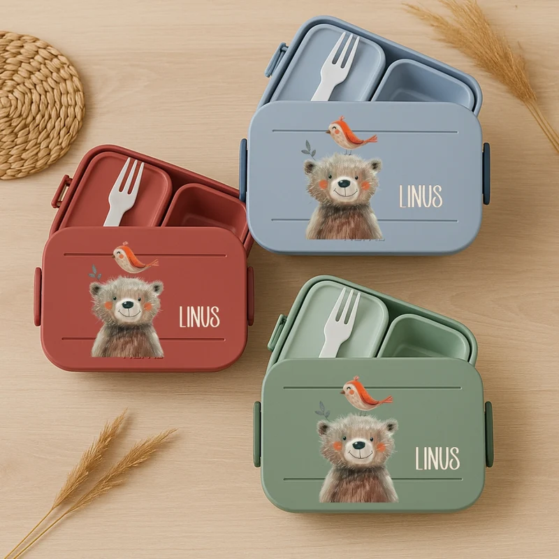 Lunchbox Mepal mit Tier Motiven