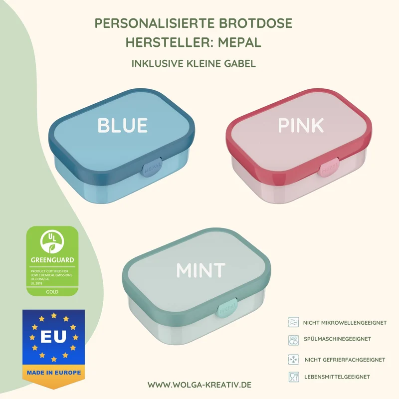 Brotbox Mepal Campus - boho Tier Motive