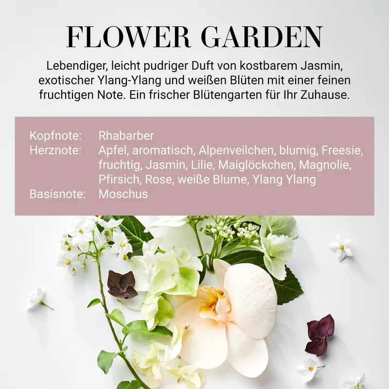 HOME & SOUL Duftkerze Flower Garden