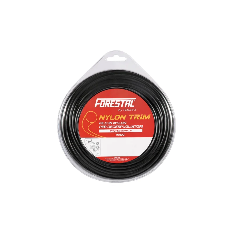 FILO DECESPUGLIATORE FORESTAL TONDO 2.7 MM X 72 MT