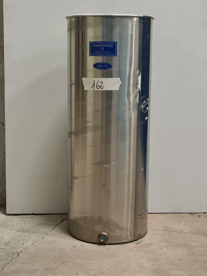 SERBATOIO INOX SEMPREPIENO AD ARIA FONDO PIANO 100A LT - OUTLET162