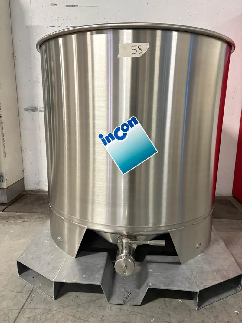 SERBATOIO INOX PALLETTIZZATO LT 1000 "SBPA" - OUTLET58