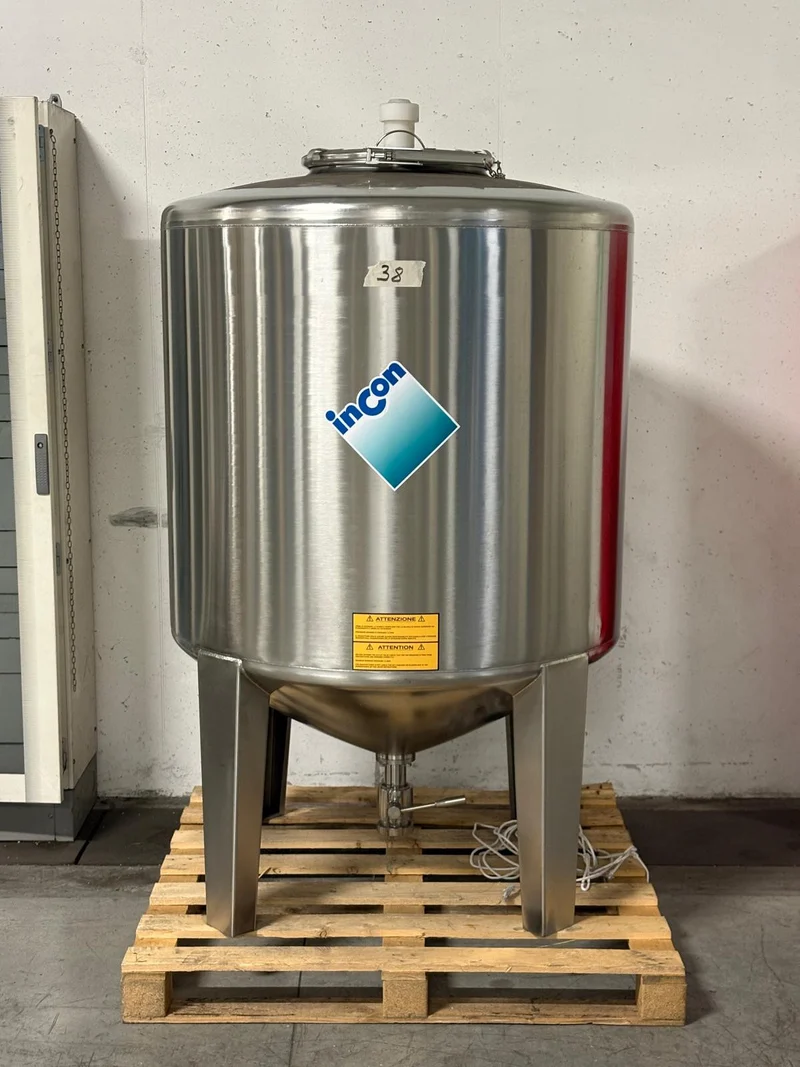 SERBATOIO INOX PALLETTIZZATO LT 1000 "MTFC" - OUTLET38