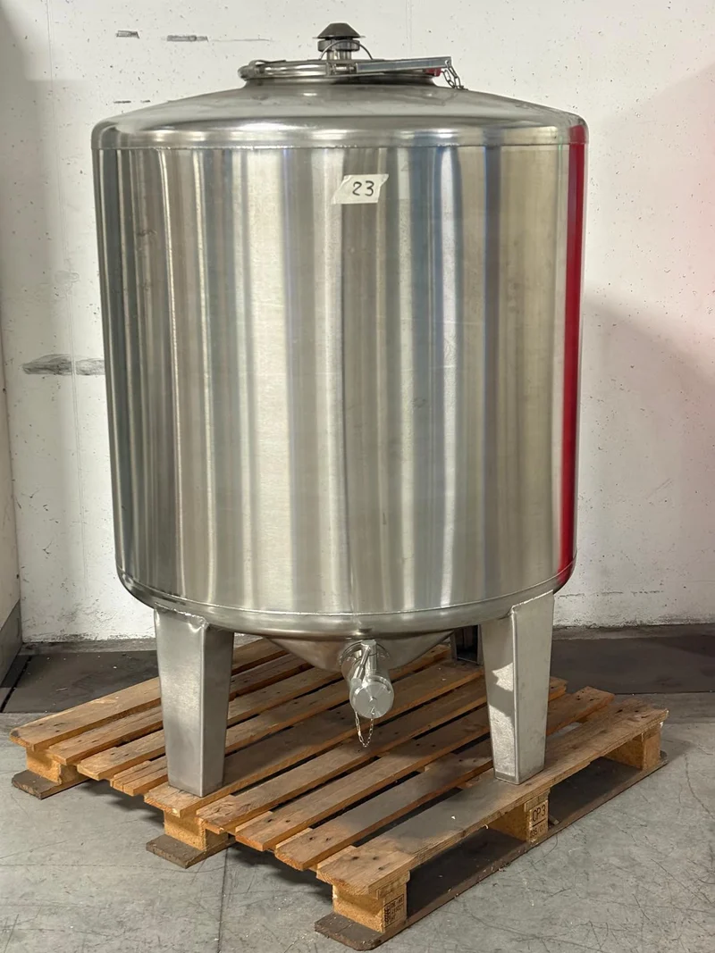 SERBATOIO INOX PALLETTIZZATO LT 1000 "MTH" - OUTLET23